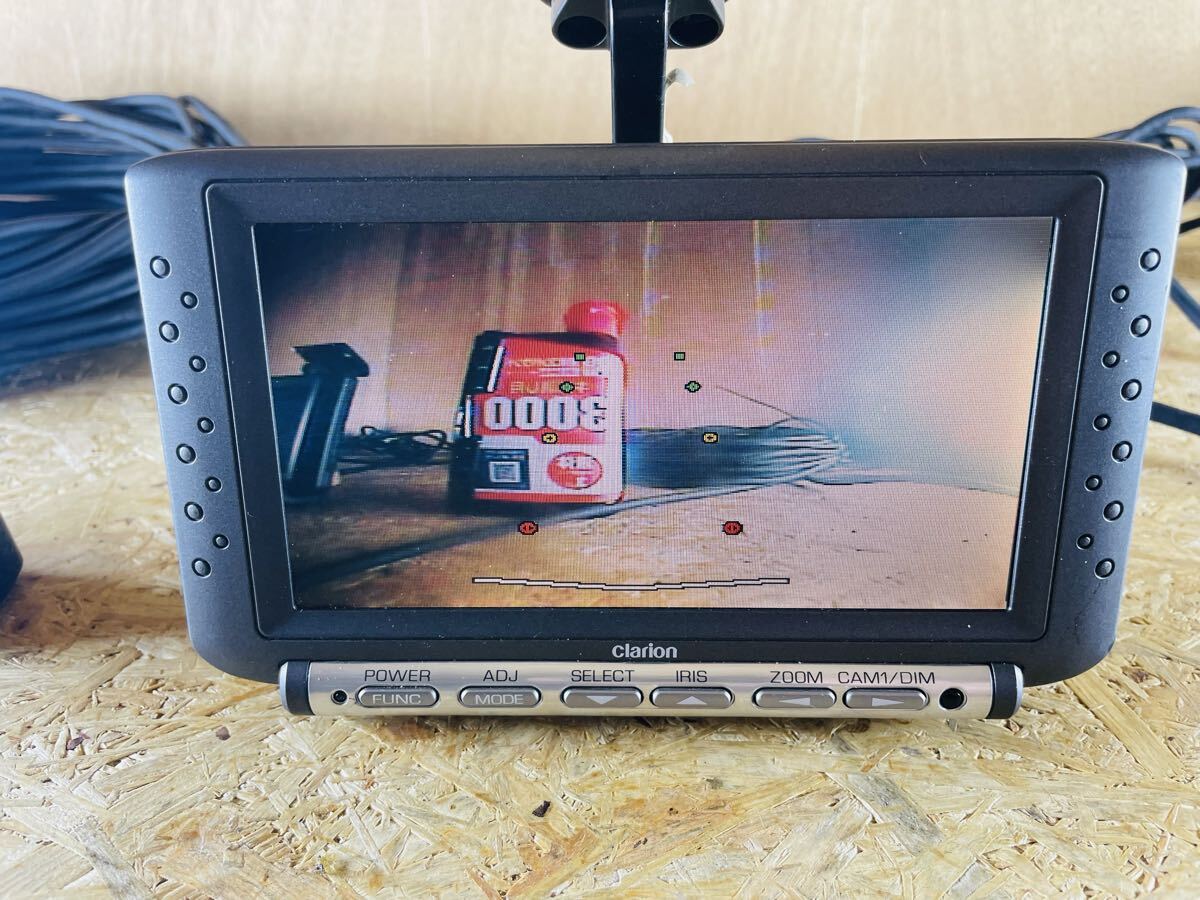 動作確認済み/Clarion/CJ-981B/バックモニター/パワーボックス