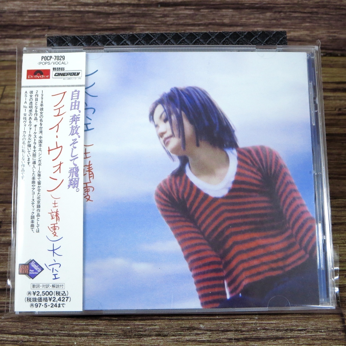 フェイ・ウォン 王菲 レアジャケット帯付き ◇【帯付き】 王菲 フェイ