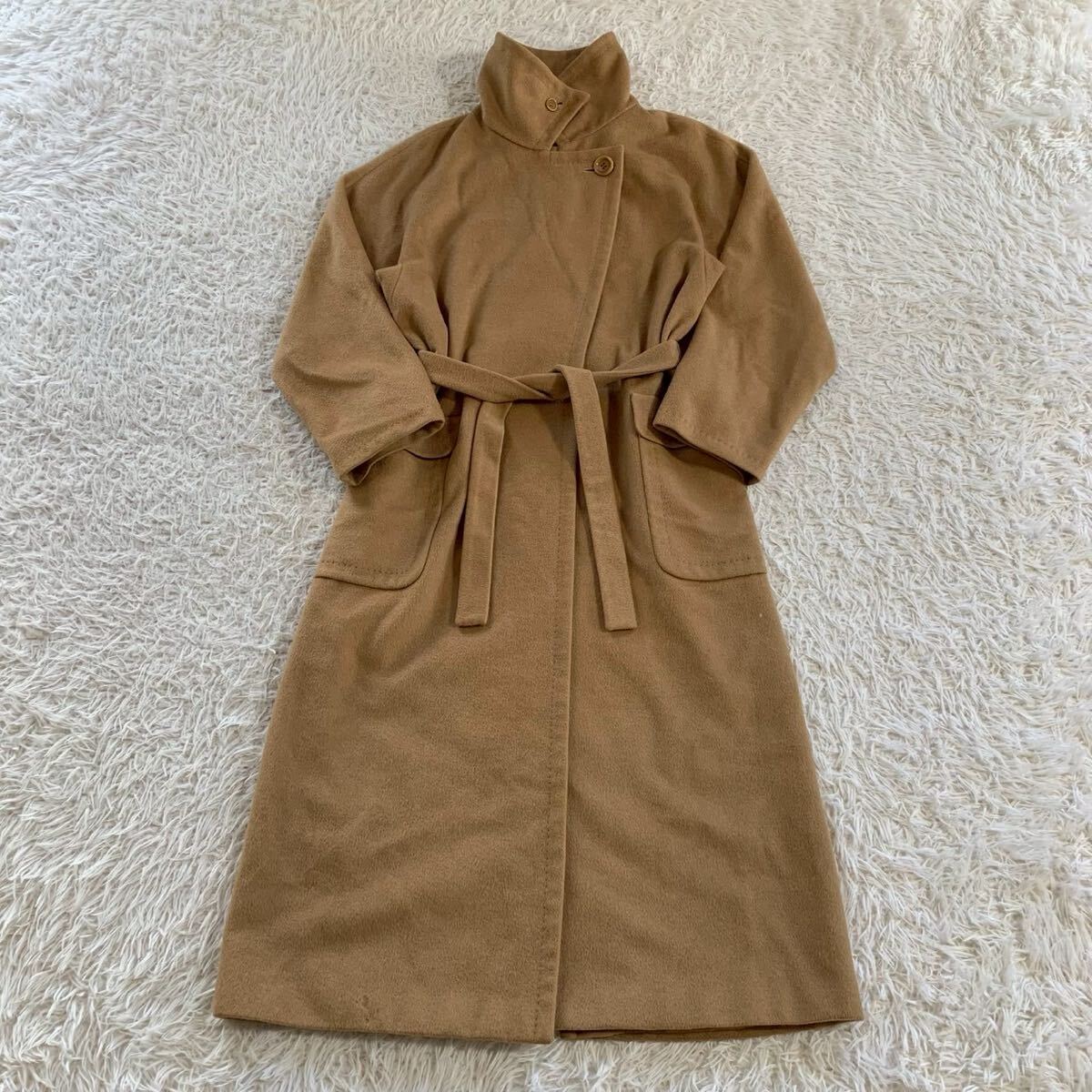 最高級モデル】 Max Mara キャメル100% マックスマーラ マニュエラ