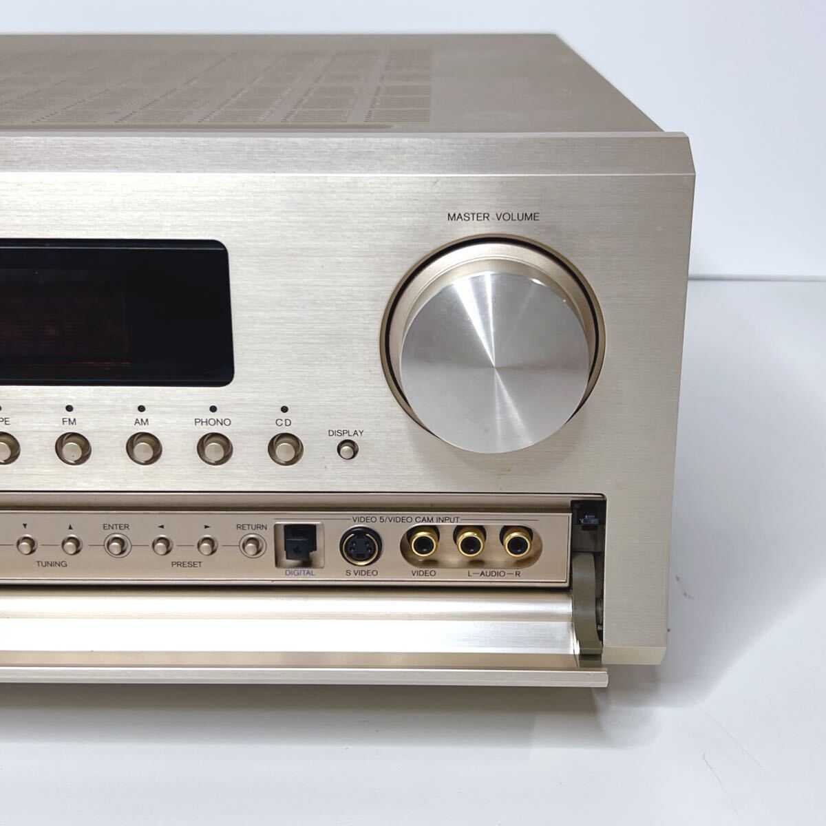 美品】ONKYO TX-DS898 AVアンプ リモコン付き ゴールド 美品】ONKYO TX