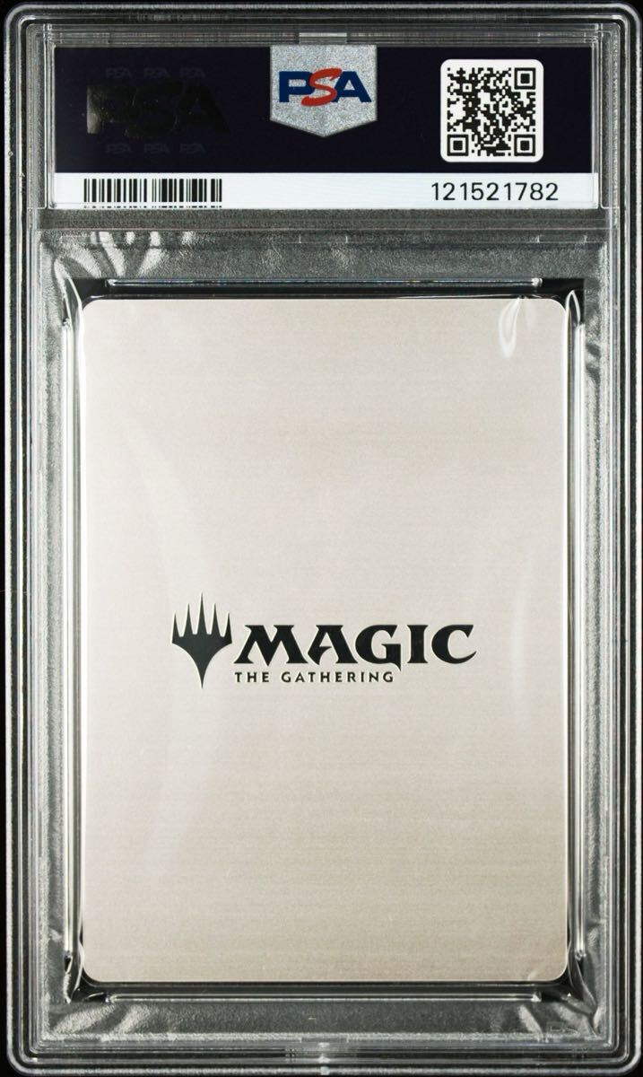 PSA9】『嵐の討伐者、エルズペス』ステンレスアートカード MTG 嵐の