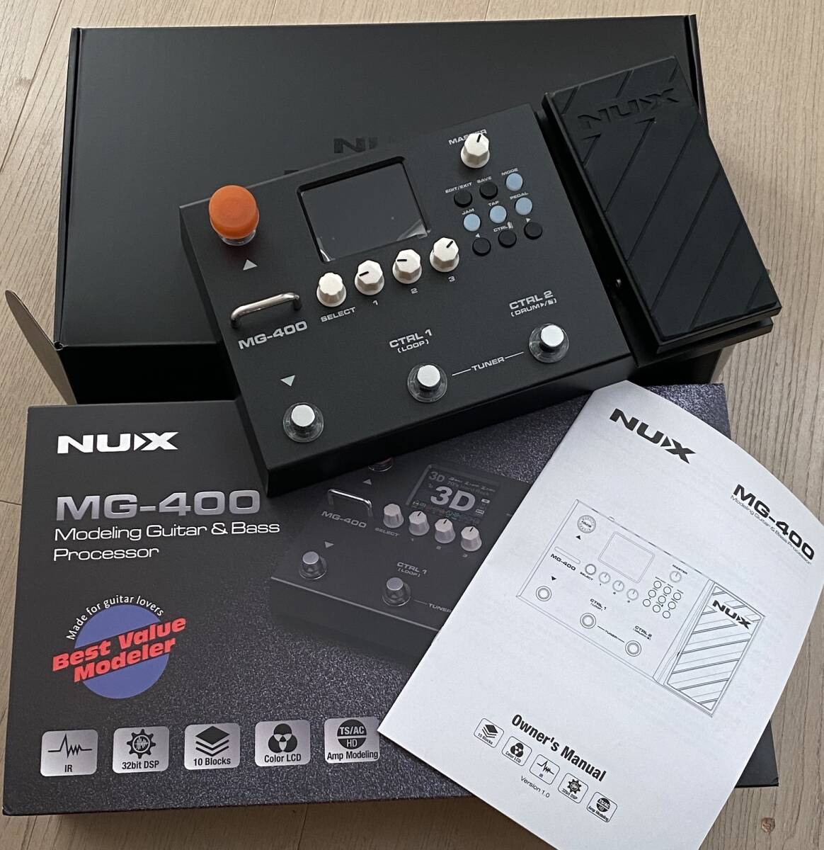 NUX MG-400 マルチエフェクター 【公式通販】