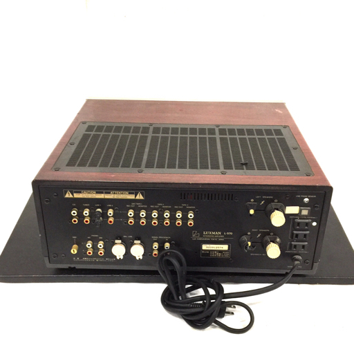 LUXMAN L-570X`s インテグレーテッド・アンプ LUXMAN L-570X`s