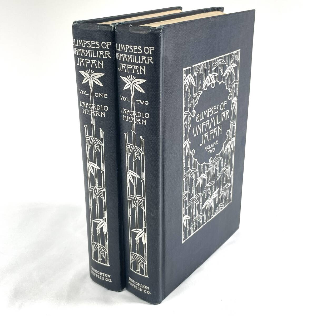 ラフカディオ・ハーン 小泉八雲「知られざる日本の面影」初版全2巻揃 1894