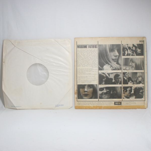 英LP Marianne Faithfull Marianne Faithfull UK盤 英国盤 Mono 初回