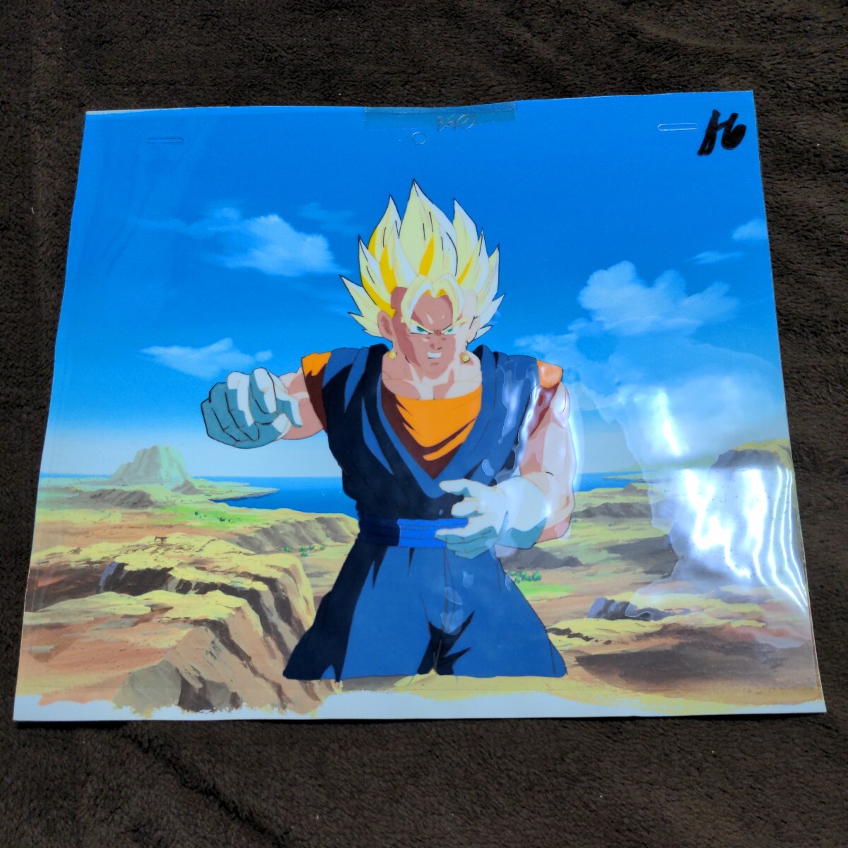 ドラゴンボールZ セル画 ベジット 直筆背景には｜Yahoo!フリマ（旧