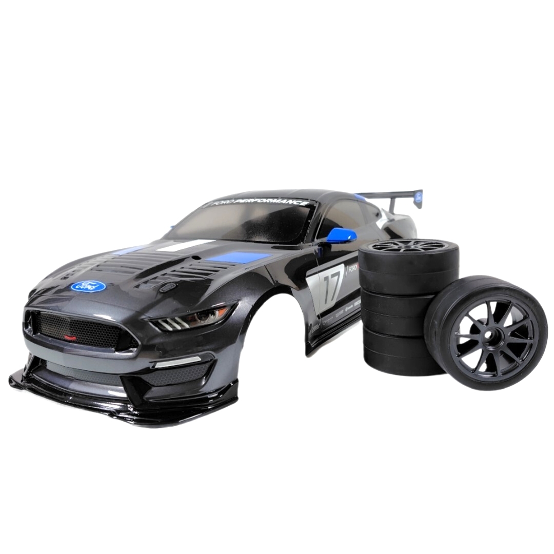 未使用】送料無料 タミヤ 1/10RC フォード マスタング GT4 ボディ