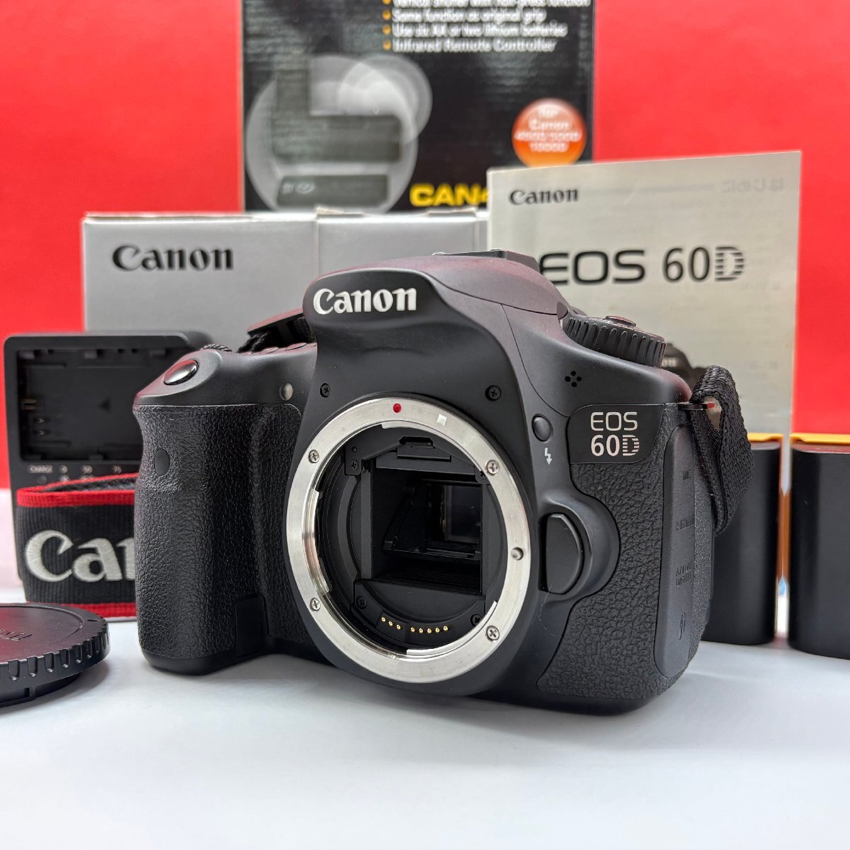 ☆極上品☆ Canon キャノン EOS 60D 附属品完備 美麗元箱つき 完売