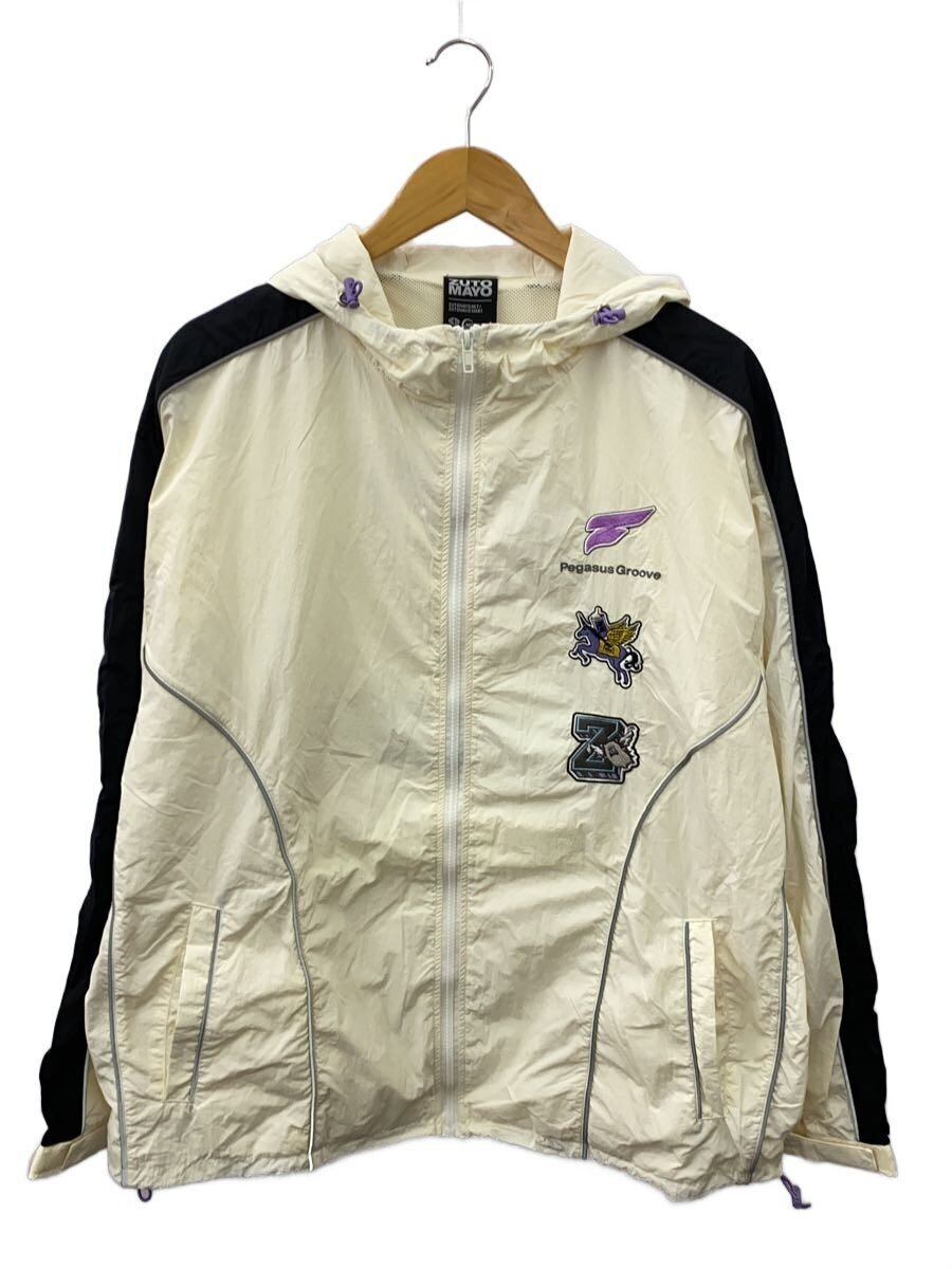 ずっと真夜中でいいのに。ナイロンジャケット Nylon Jacket White