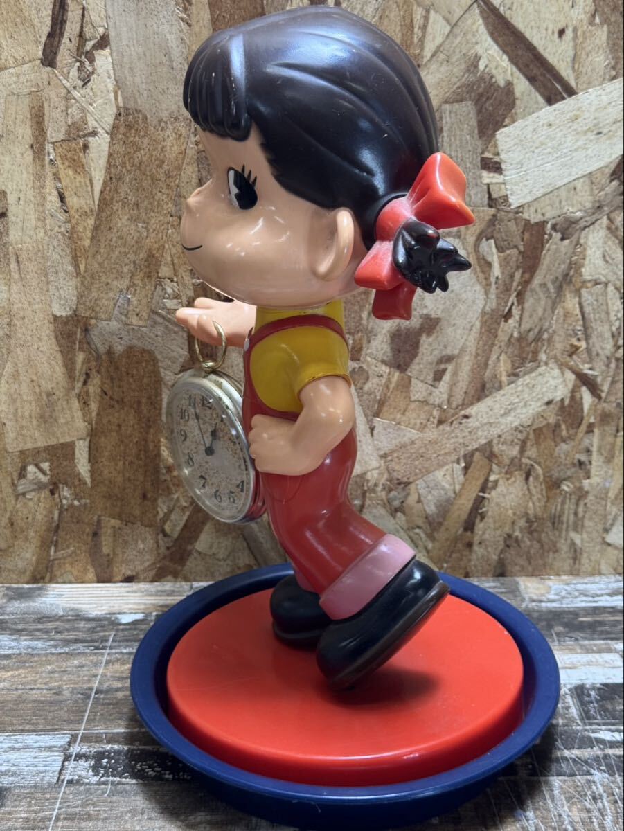 不二家 ペコちゃん ウォッチングペコちゃん 懐中時計 人形 フィギュア