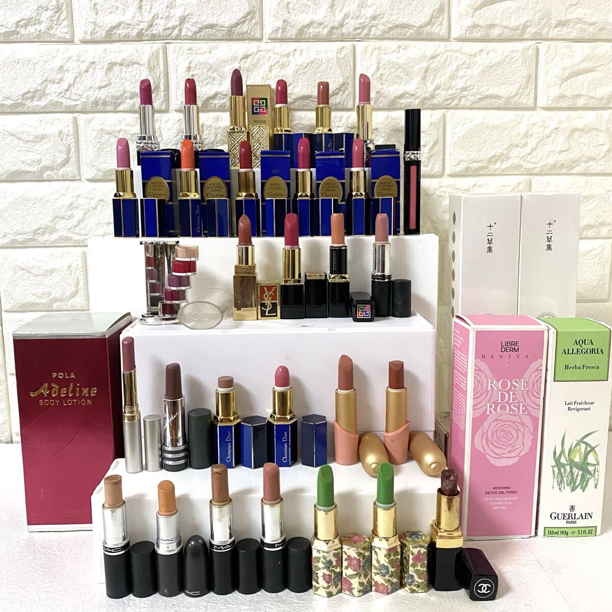 CHANEL Dior MAC 化粧品 コスメ デパコス 50点以上 まとめ売り 高品質