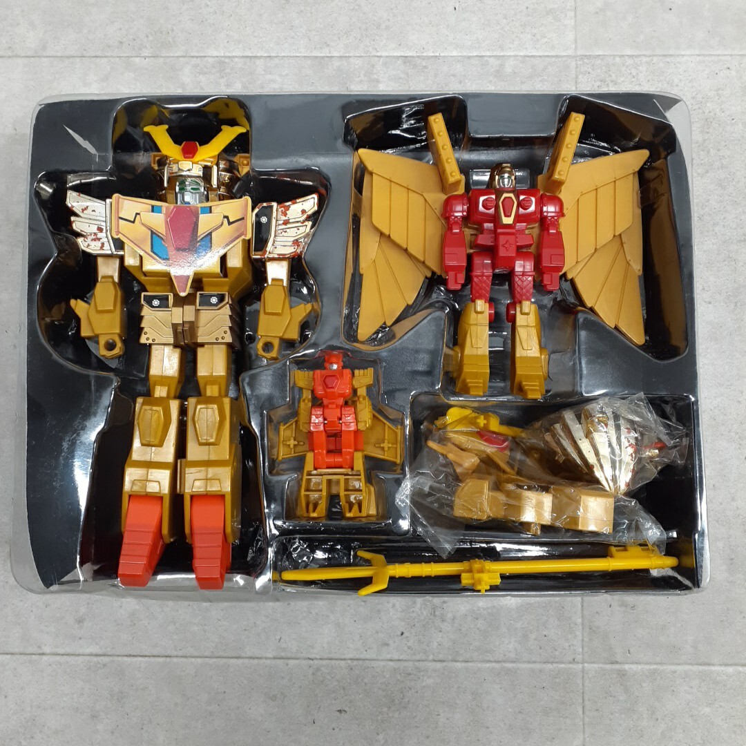 激レア 新品未開封 黄金勇者ゴルドラン レオンカイザー&空影