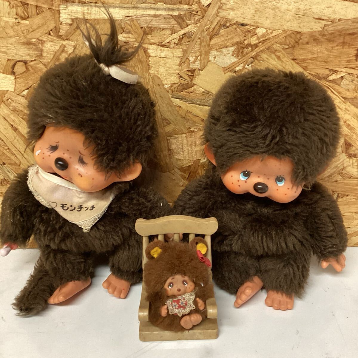 モンチッチ ぬいぐるみ 3体セット セキグチ製 昭和レトロ 可愛い(は