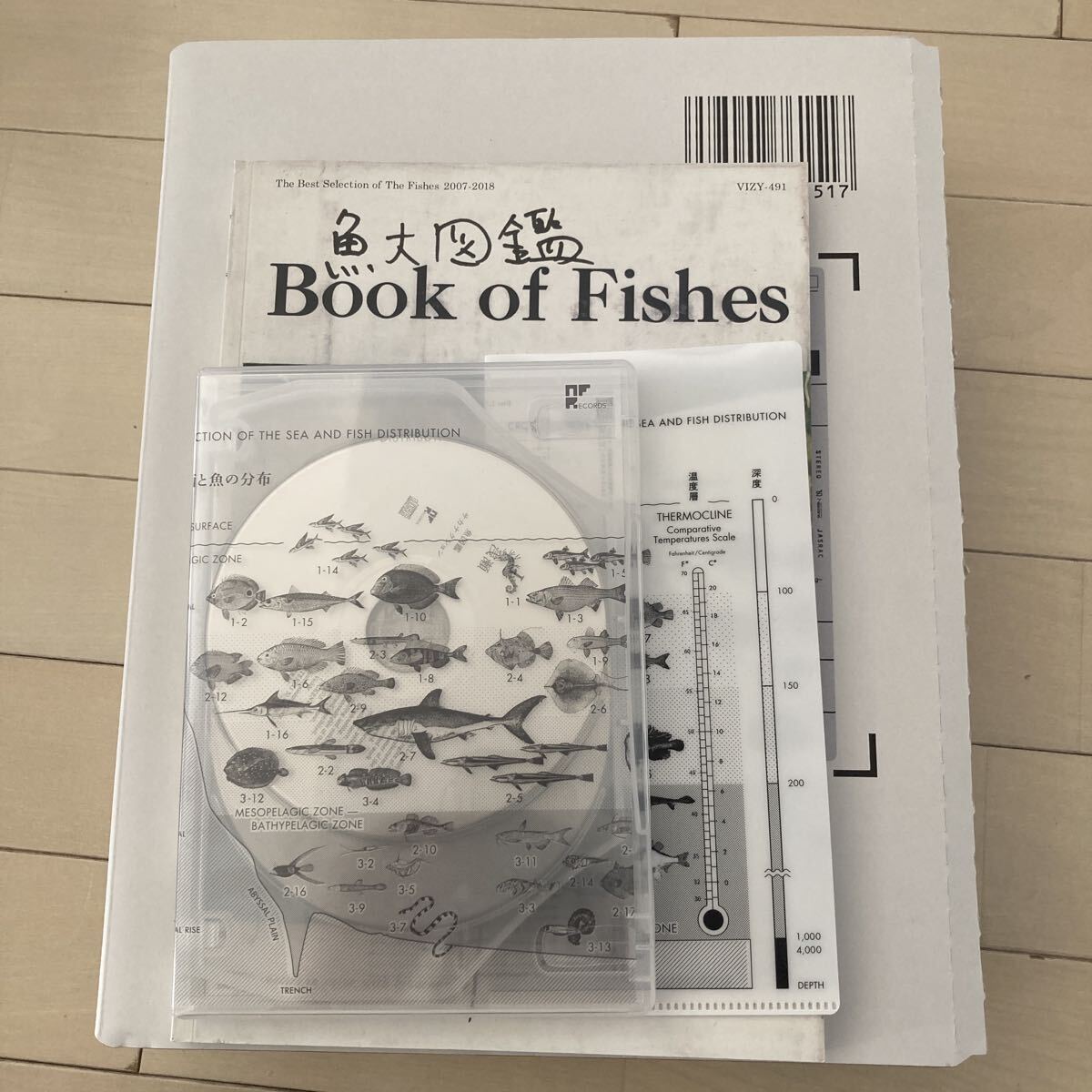 クリアフォルダ付】3枚組 サカナクション「魚図鑑」プレミアムBOX CD