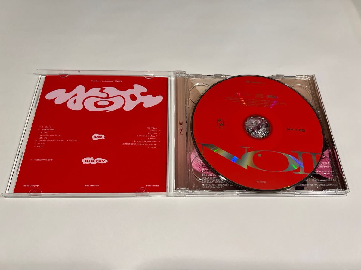 Number_i ナンバーアイ CD アルバム No Ⅱ 初回生産限定盤B Blu-ray