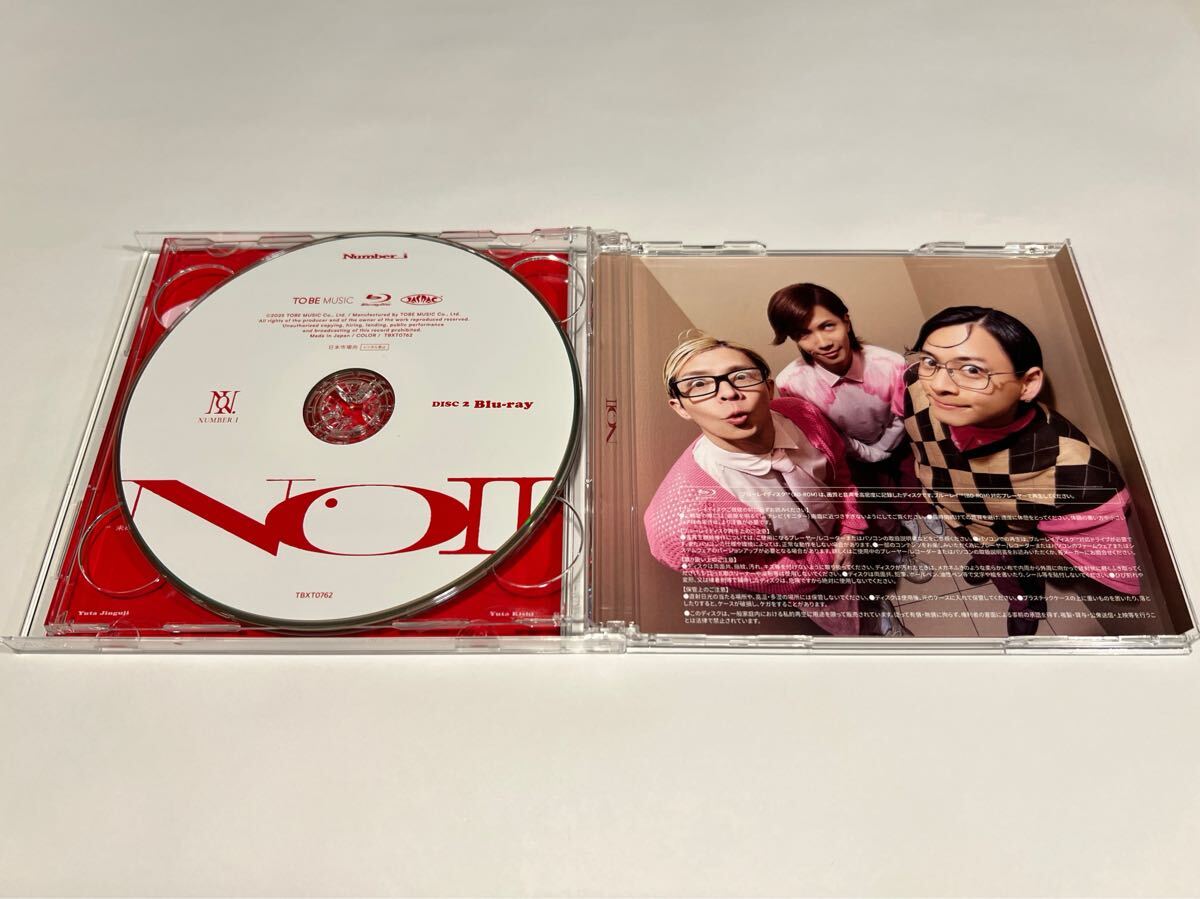 Number_i ナンバーアイ CD アルバム No Ⅱ 初回生産限定盤B Blu-ray