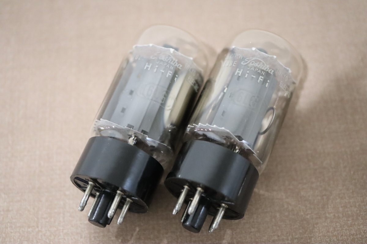 Yahoo!オークション - 真空管 6L6GC 東芝 Hi-Fi 2本組 動作品 932