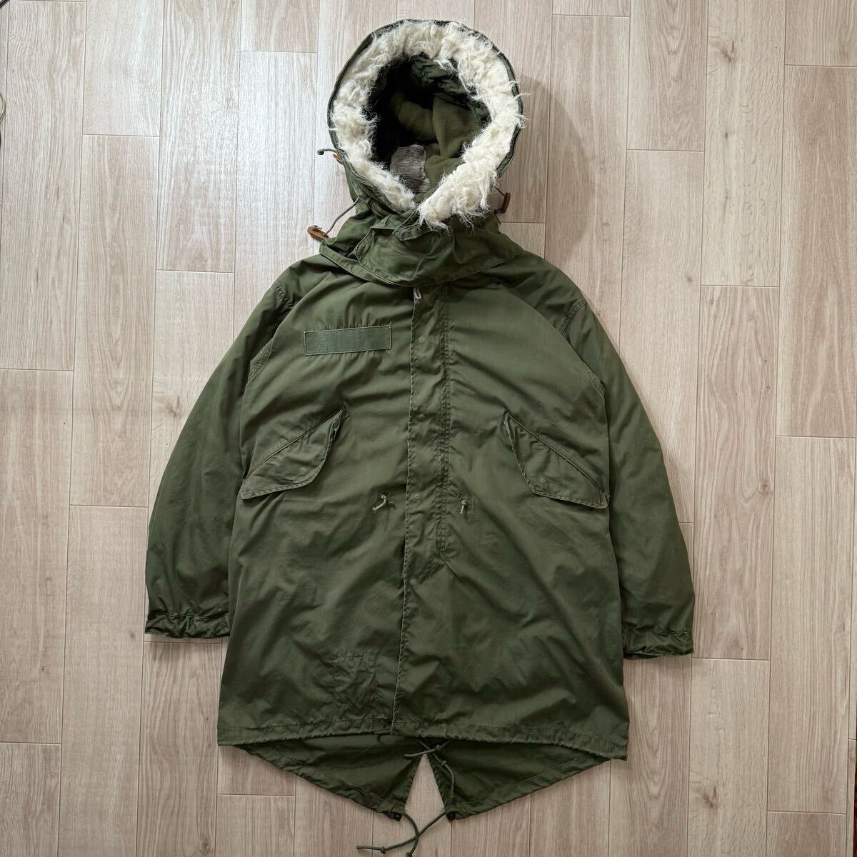 希少XS 米軍実物 70s M65フィッシュテールパーカー フルセット モッズ