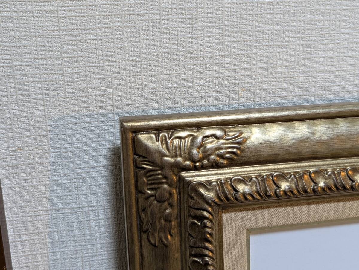 真作】絵画 阪本修次 油彩30号 翔 叙情的風景画 岩と樹木の情景 Y157