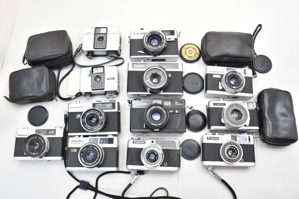 OLYMPUS／YASHICA／RICOH】 フィルムカメラ 6台まとめセット OLYMPUS