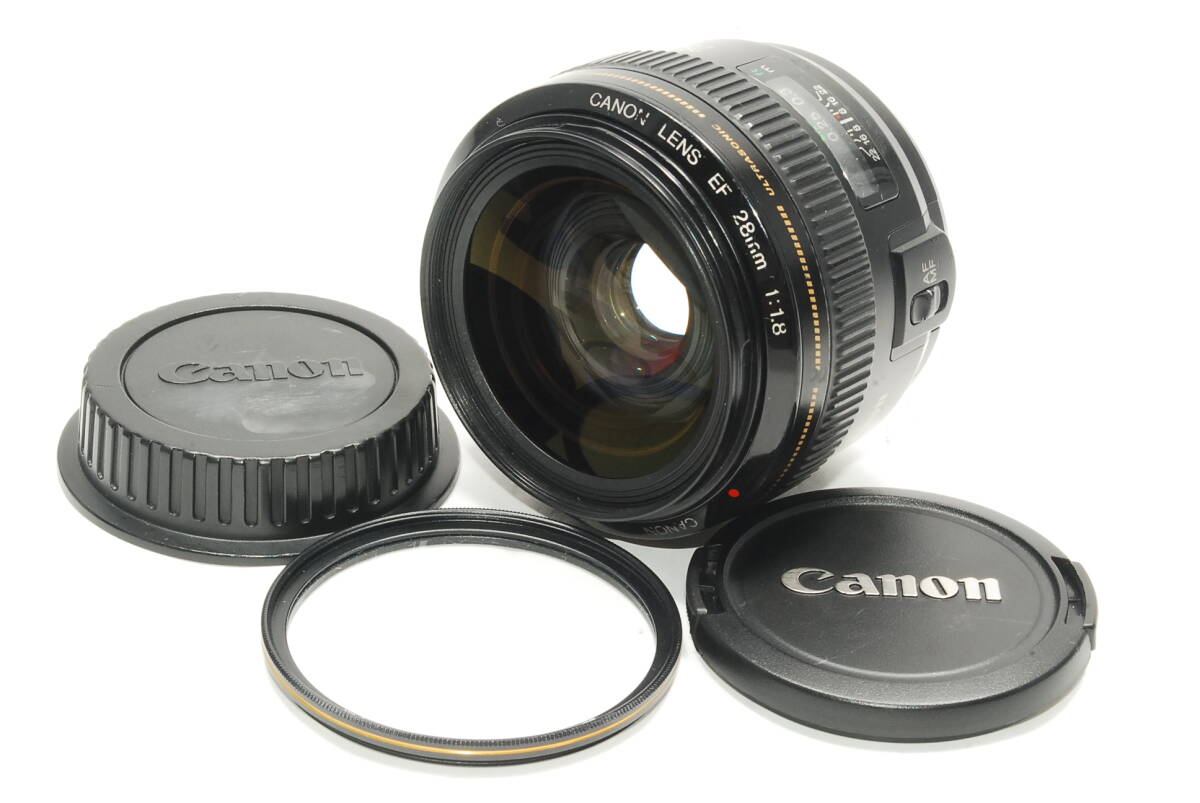 Canon EF28F1.8USM 単焦点 広角レンズ 【公式通販】