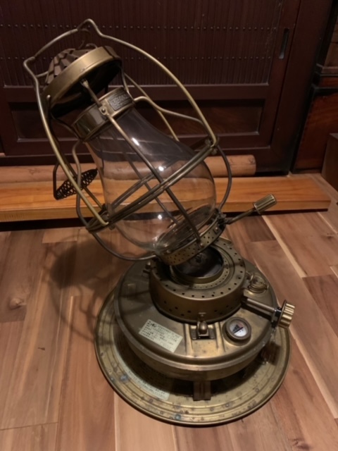 ニッセン石油ストーブ IS-1型/IS-3型 専用真鍮製の五徳のみ