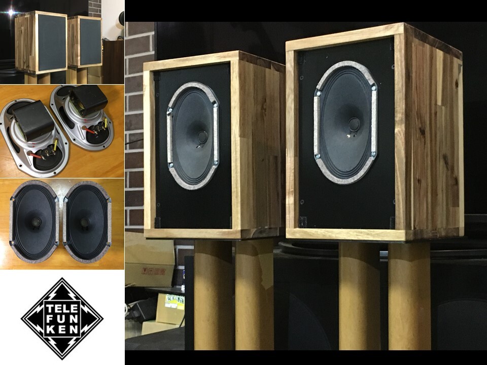 西独 Telefunkenビンテージ録音モニタースピーカー ペア ナイス