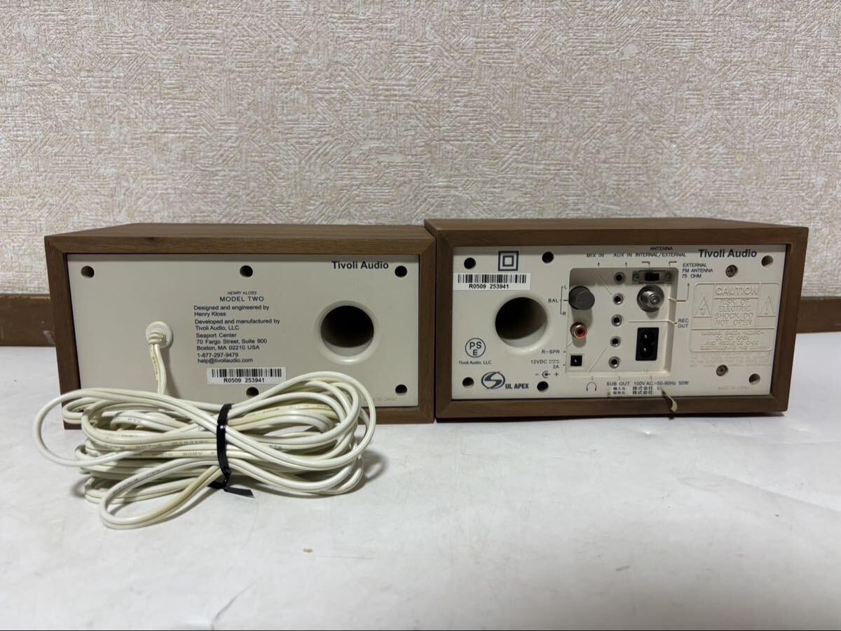 Tivoli Audio MODEL TWO 廃盤品 2個セット｜Yahoo!フリマ（旧PayPay
