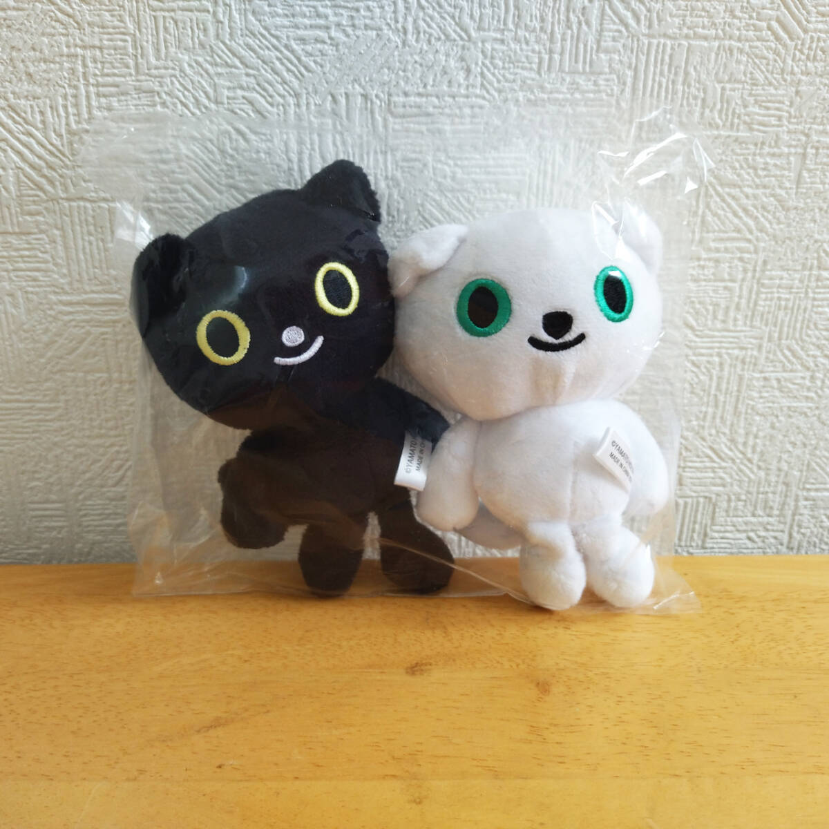 非売品 ヤマト運輸 クロネコ シロネコ ぬいぐるみ セット クロネコ