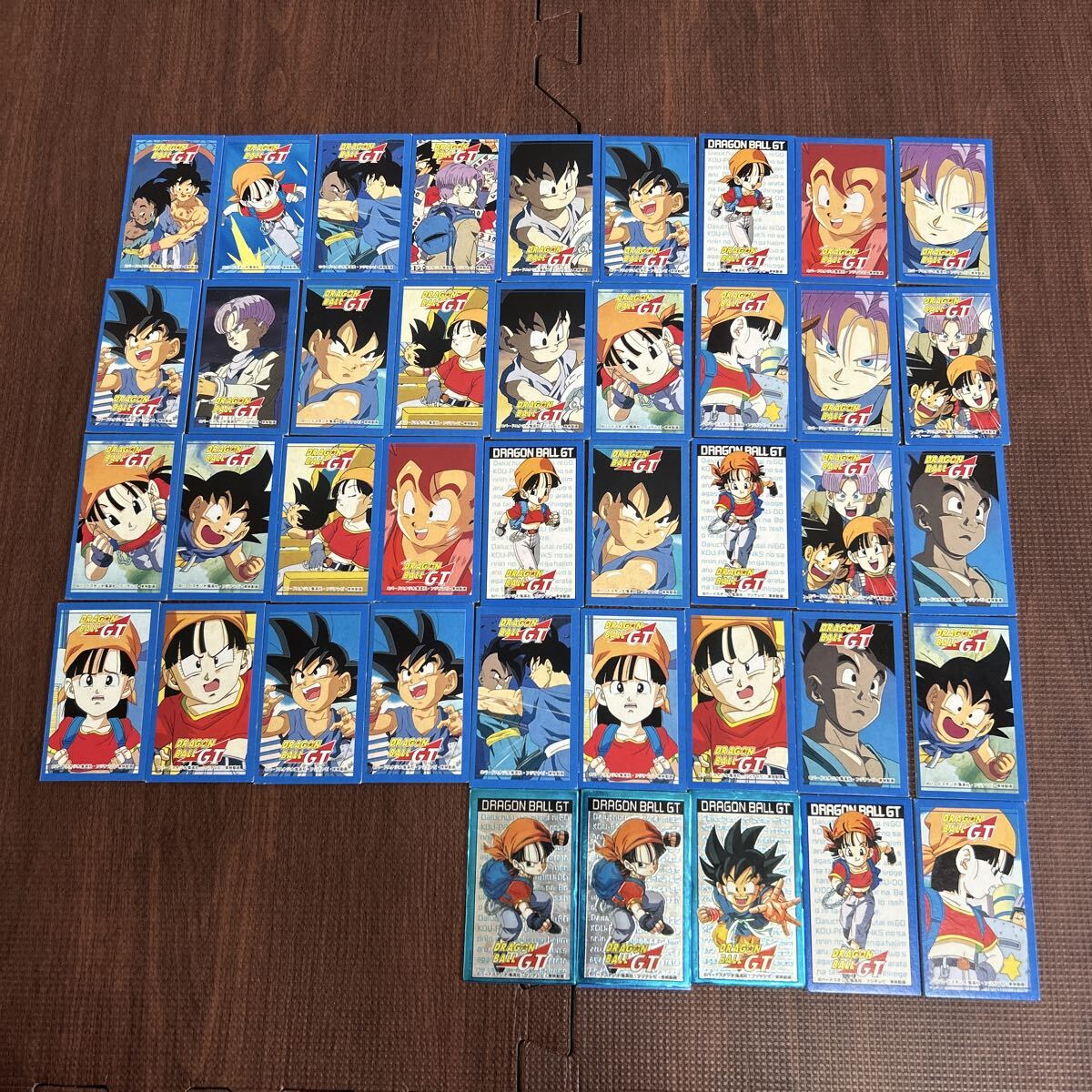 ドラゴンボールGT メンコ アマダ メンコ カード 41枚 キラ3枚含む パン