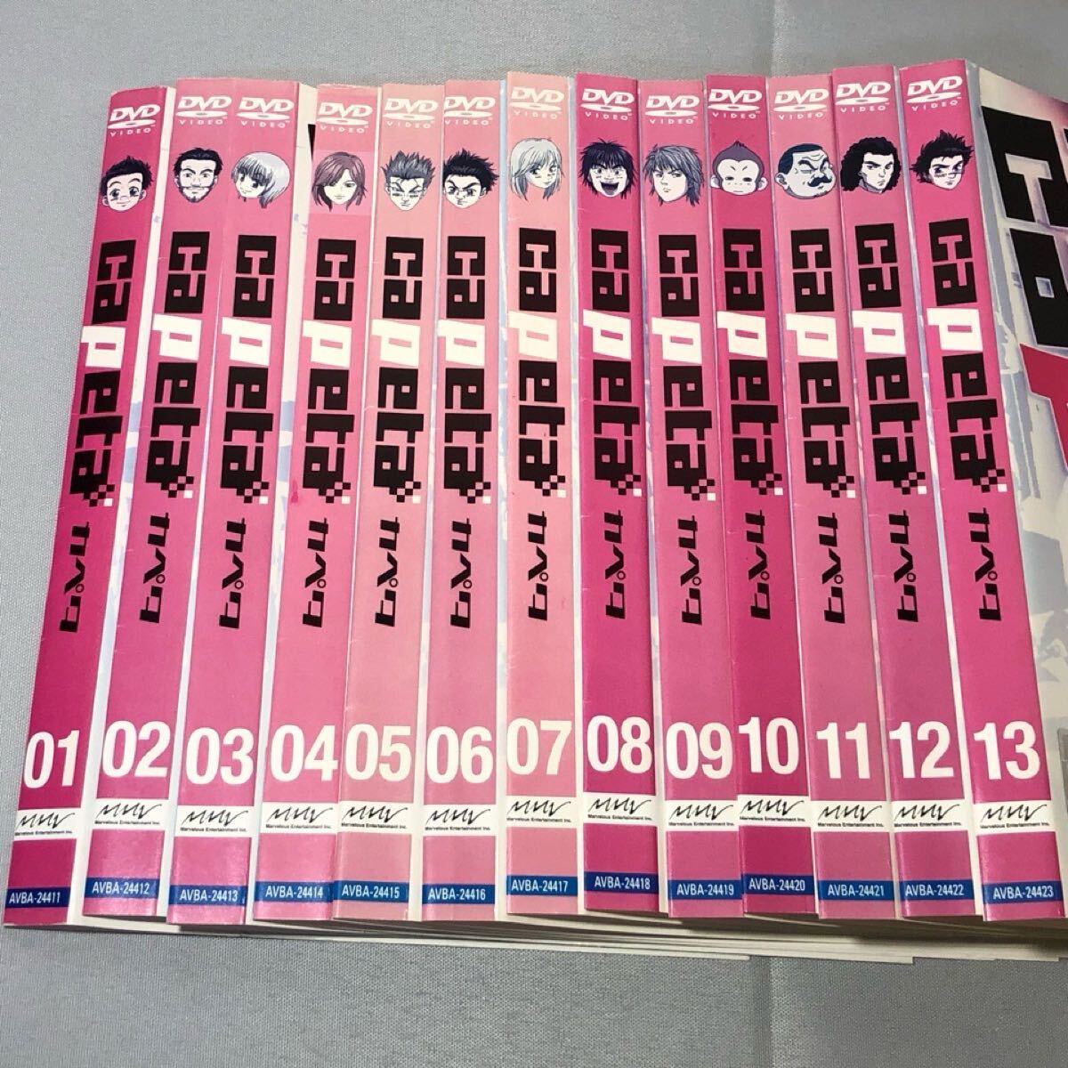 ロック カペタ capeta レンタルDVD 全巻セット 新品ケース レン ロック