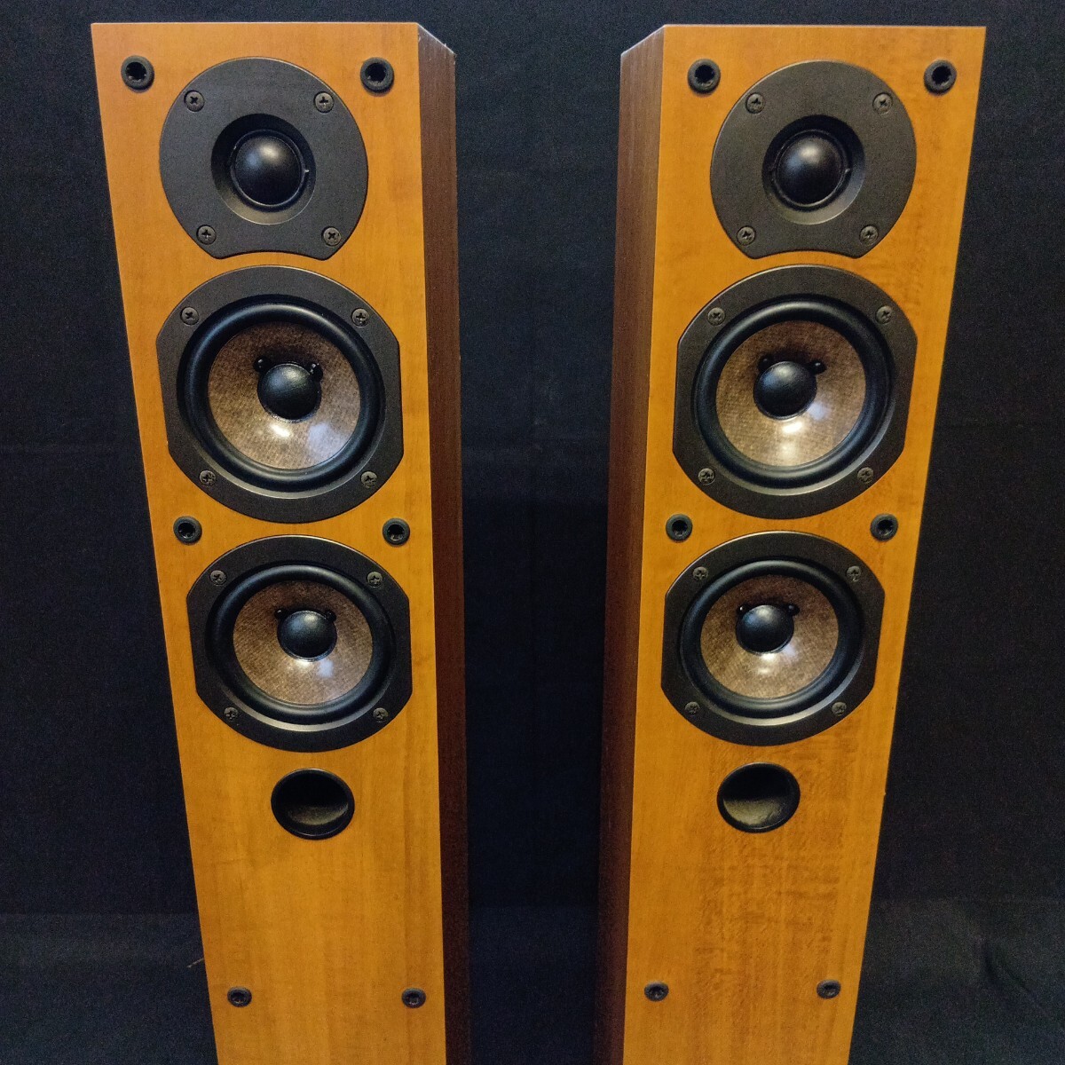 Yahoo!オークション - 通電確認済み ONKYO オンキョー D-105F ペアスピ