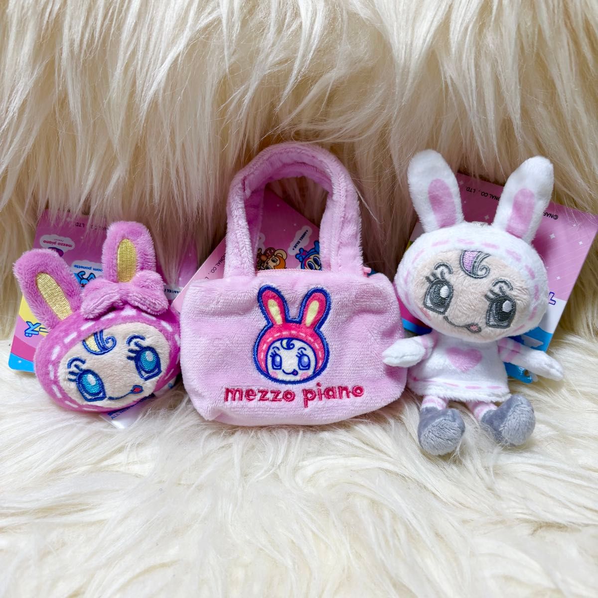 新品 メゾピアノ ベリエちゃん フェイス マスコット ミニ ポーチ