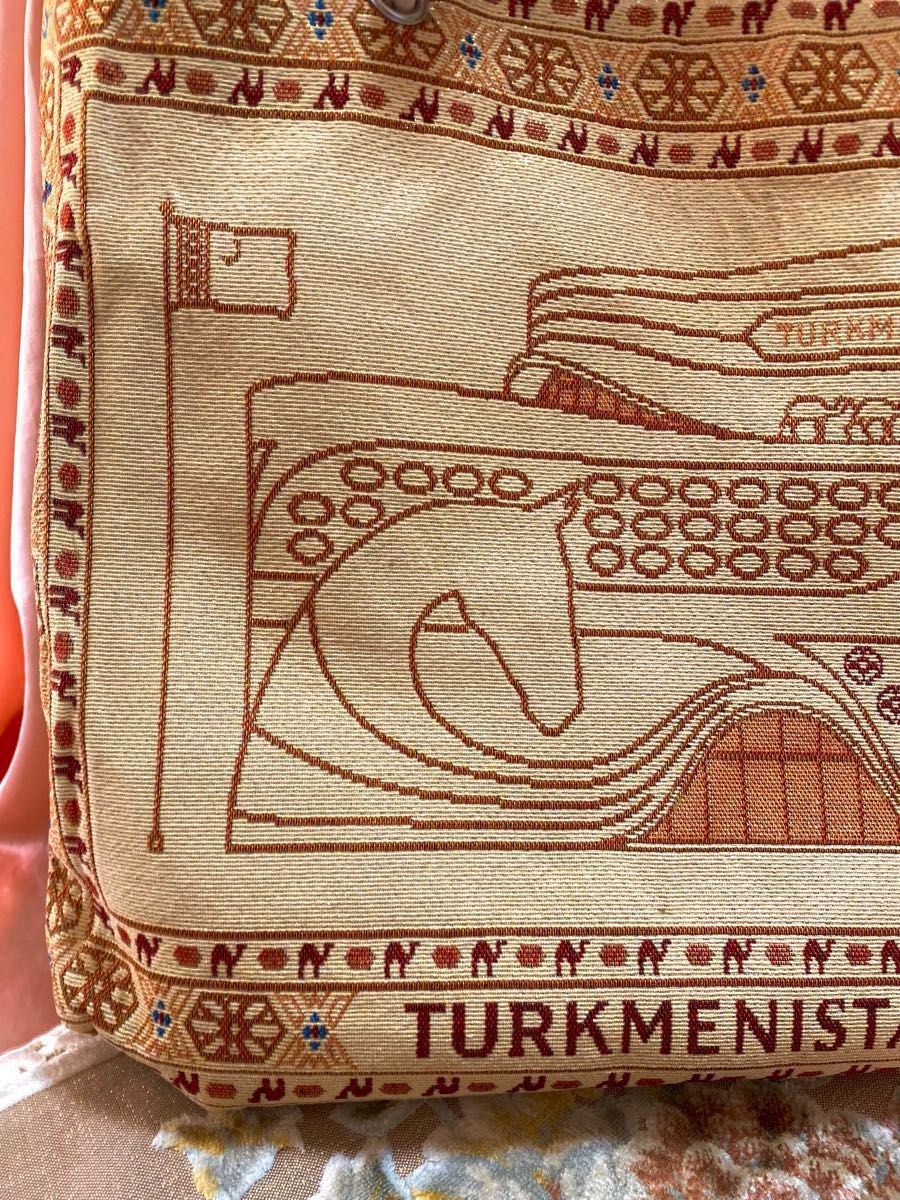 万博 大阪関西万博 トルクメニスタン 完売トートバッグ ショルダー