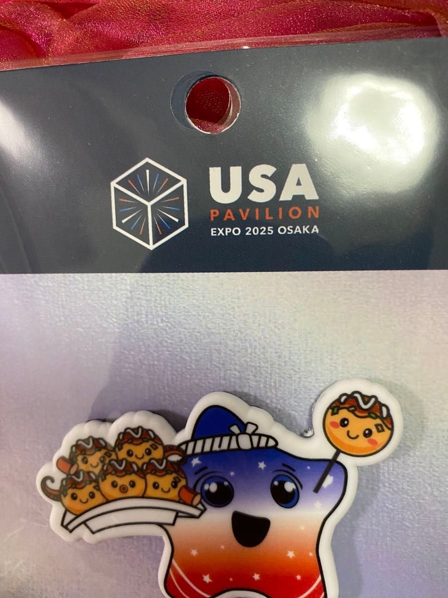関西万博 大阪関西万博 アメリカ館 マグネット スパークくん 星 スター