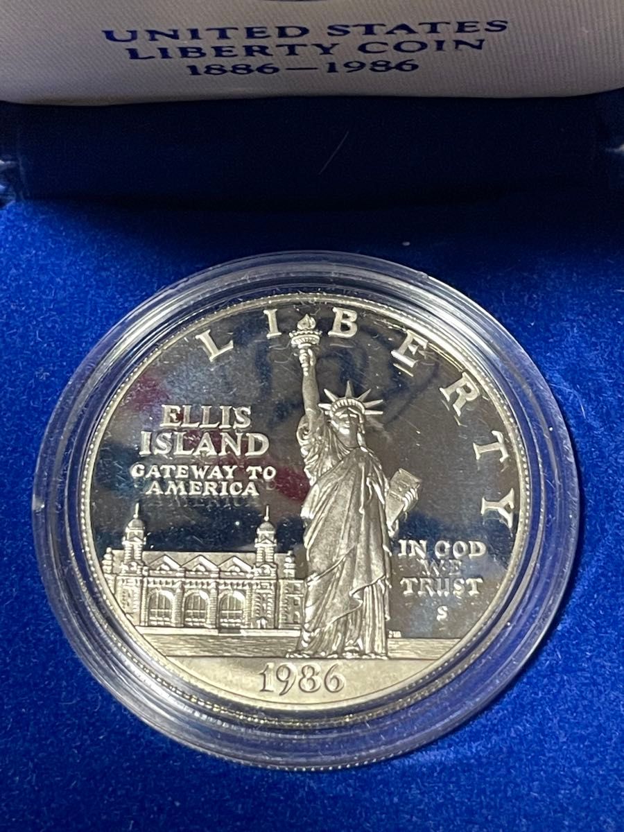 1986年 アメリカ エリス島 自由の女神像 建立100周年記念リバティ