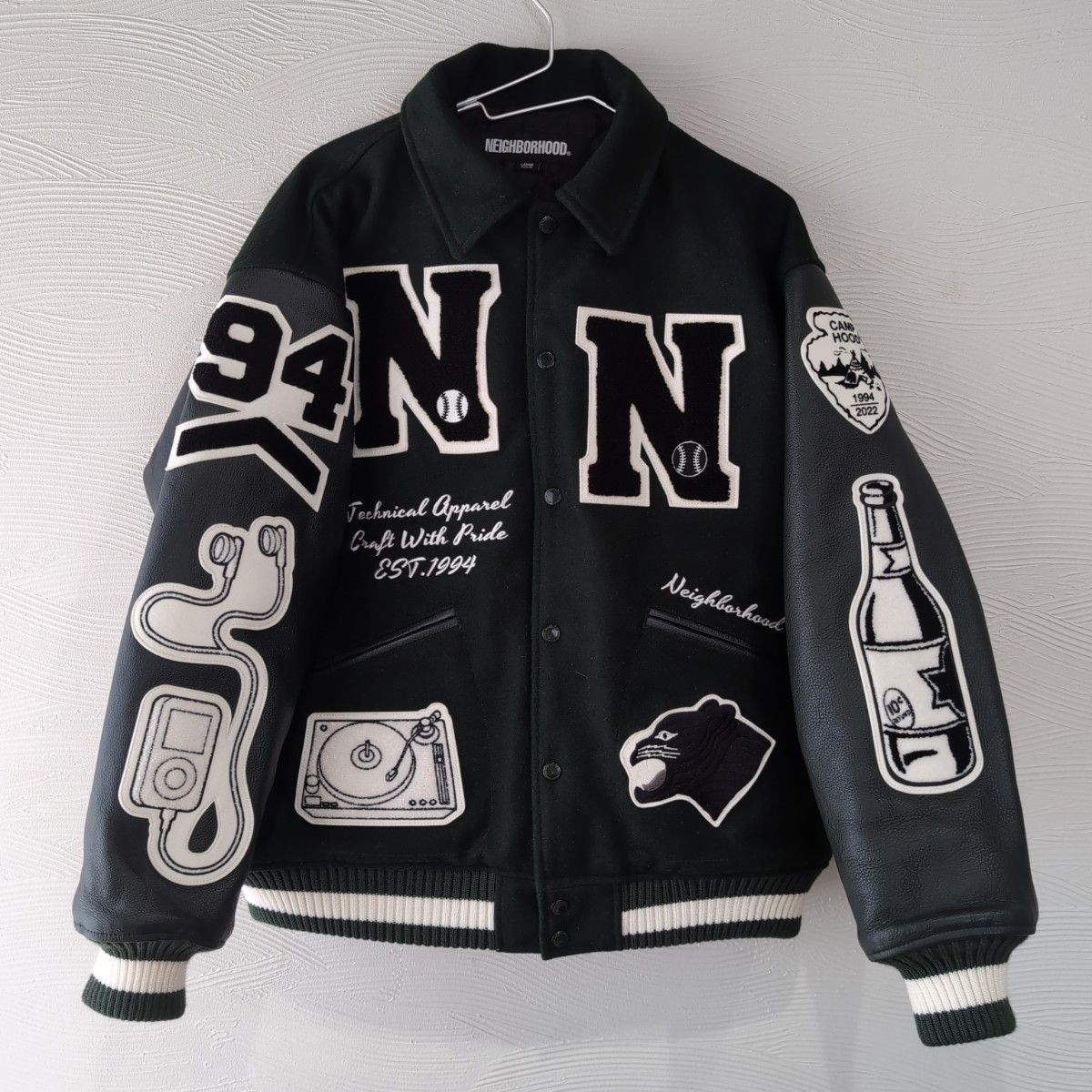 ネイバーフッド NEIGHBORHOOD スタジャン グリーン｜Yahoo!フリマ（旧