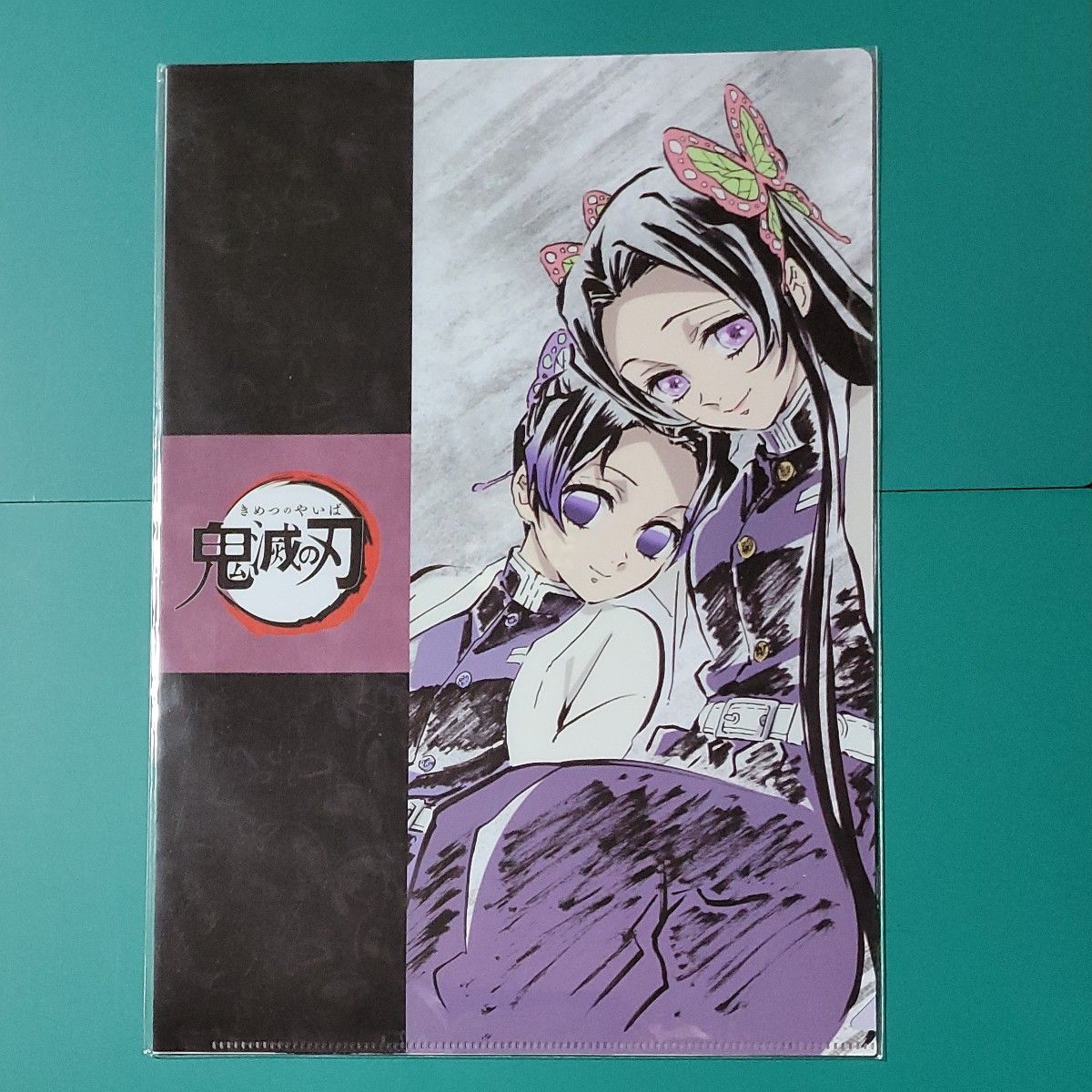 鬼滅の刃 アイキャッチクリアファイル 第25話 胡蝶姉妹 栗花落カナヲ 2