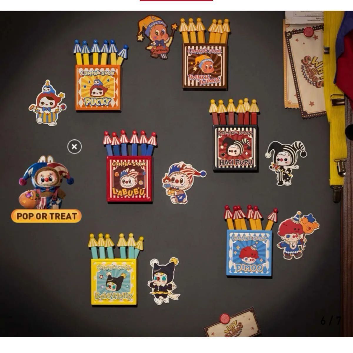 正規品 未開封 WHY SO SERIOUS シリーズ マグネット ラブブ ポップ