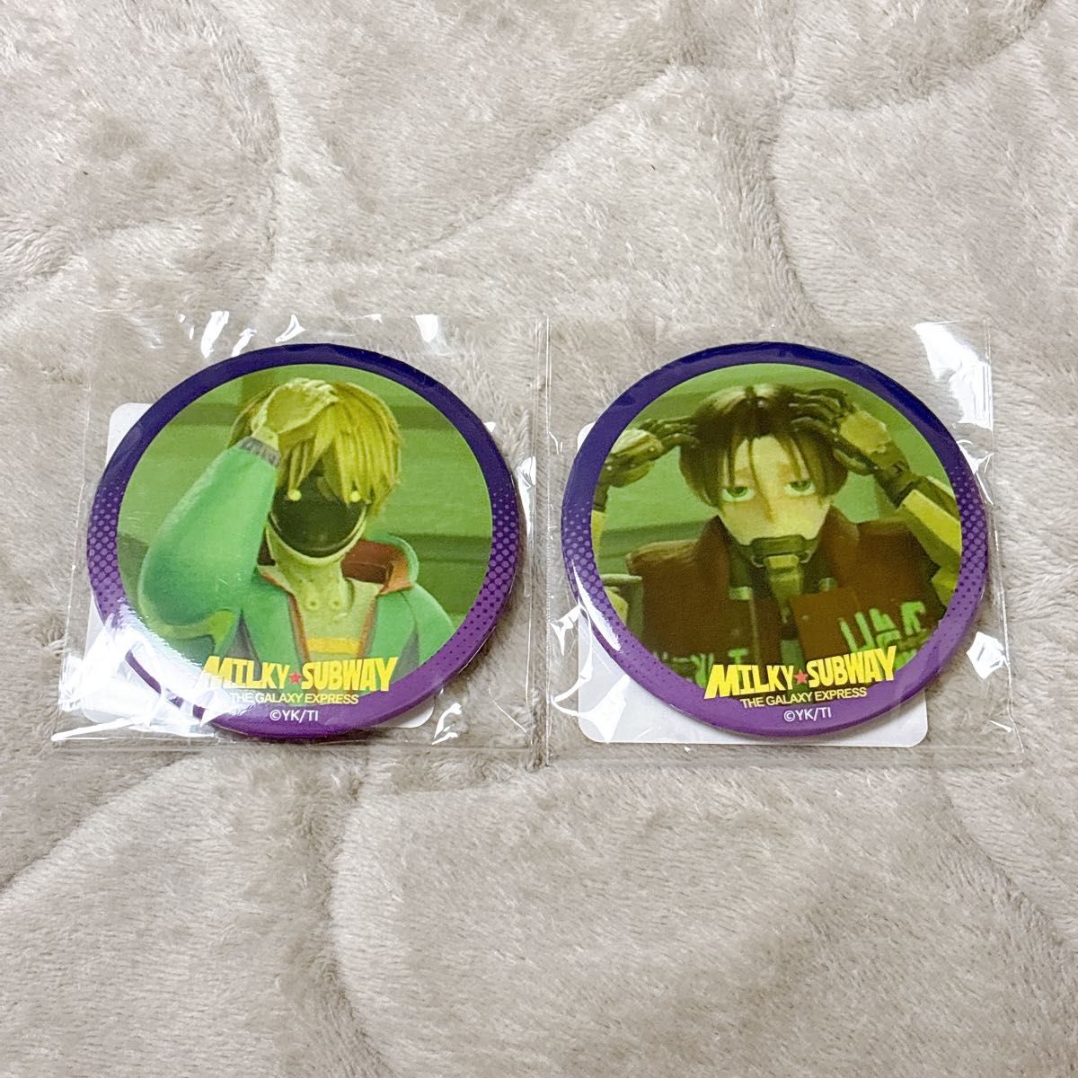 ミルキーサブウェイ展 ミルキーサブウェイ カート マックス 缶ミラー