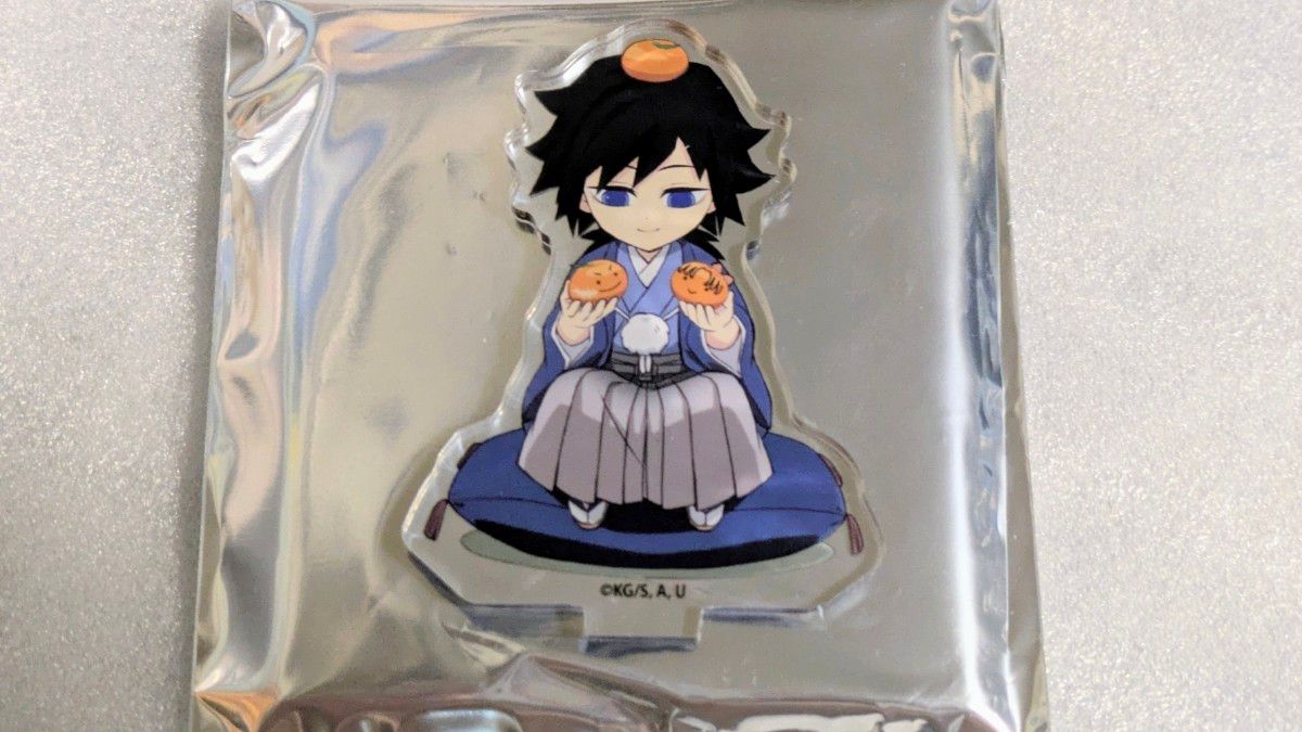 鬼滅の刃 コミケ C105 アクリルスタンド 冨岡義勇 お正月 みかん