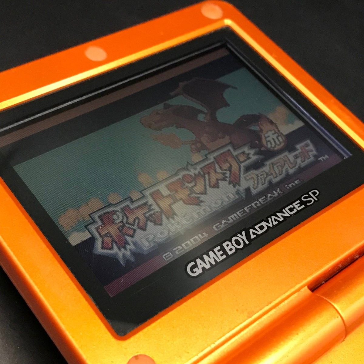 ポケモンセンター限定】GBA ゲームボーイアドバンスSP 本体 アチャモ