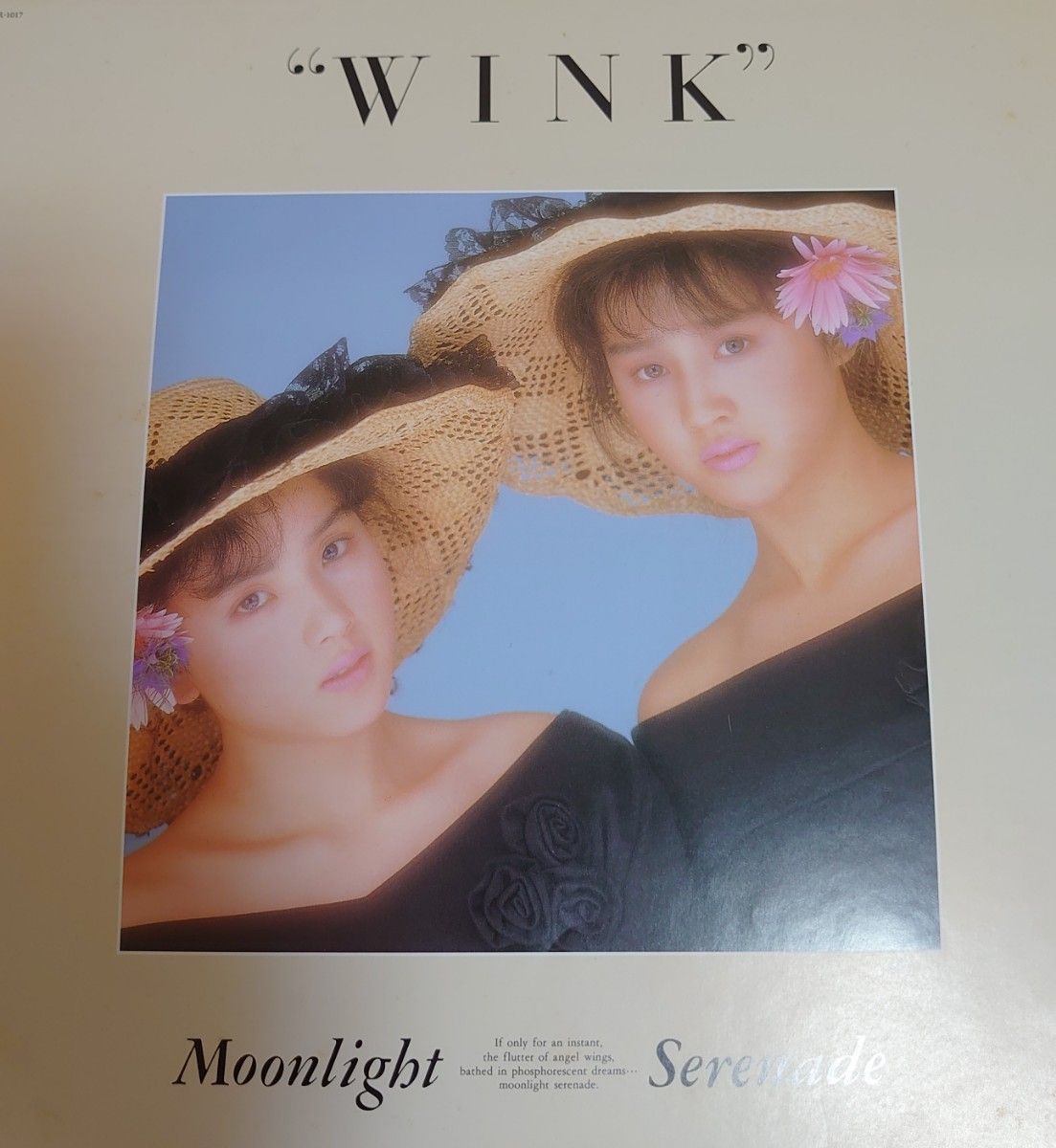 Wink デビューアルバム ムーンライト セレナーデ LP レコード シュガー