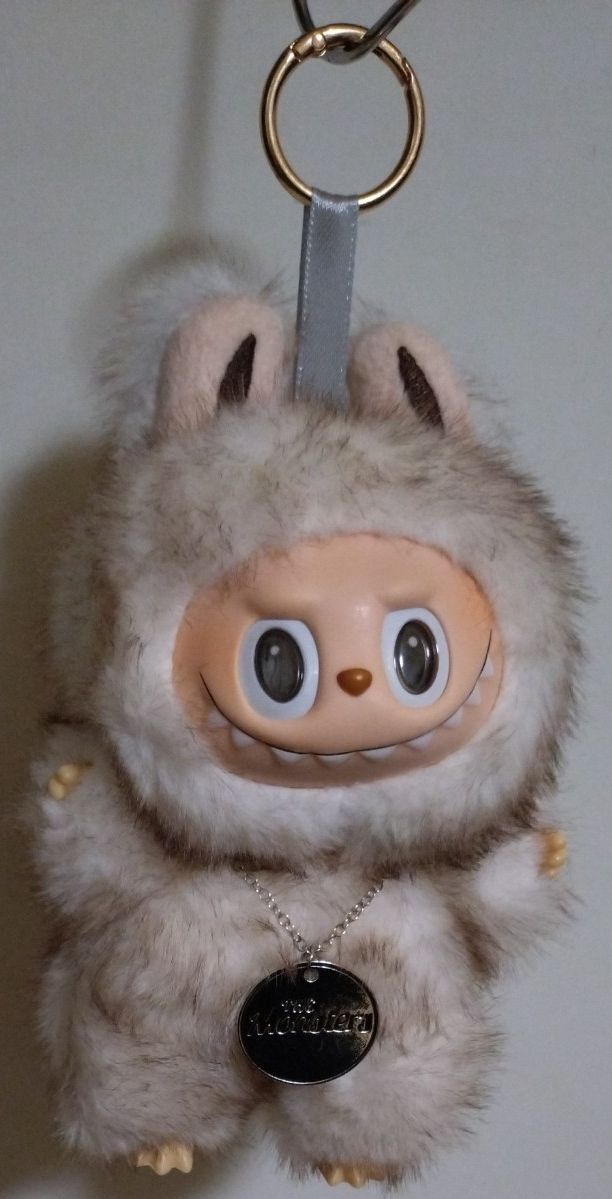 ジモモ 海外限定 ぬいぐるみキーホルダー チョコレート ふわふわ