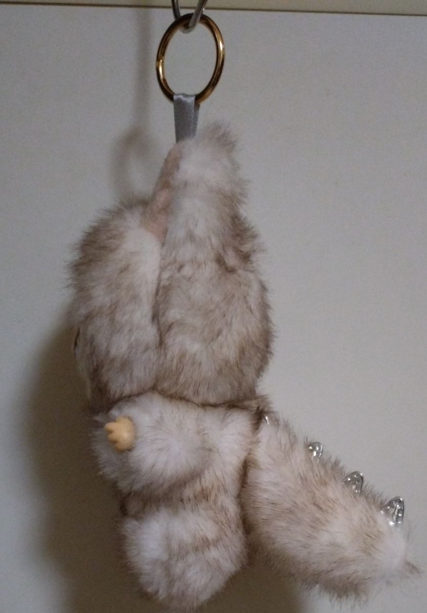 ジモモ 海外限定 ぬいぐるみキーホルダー チョコレート ふわふわ