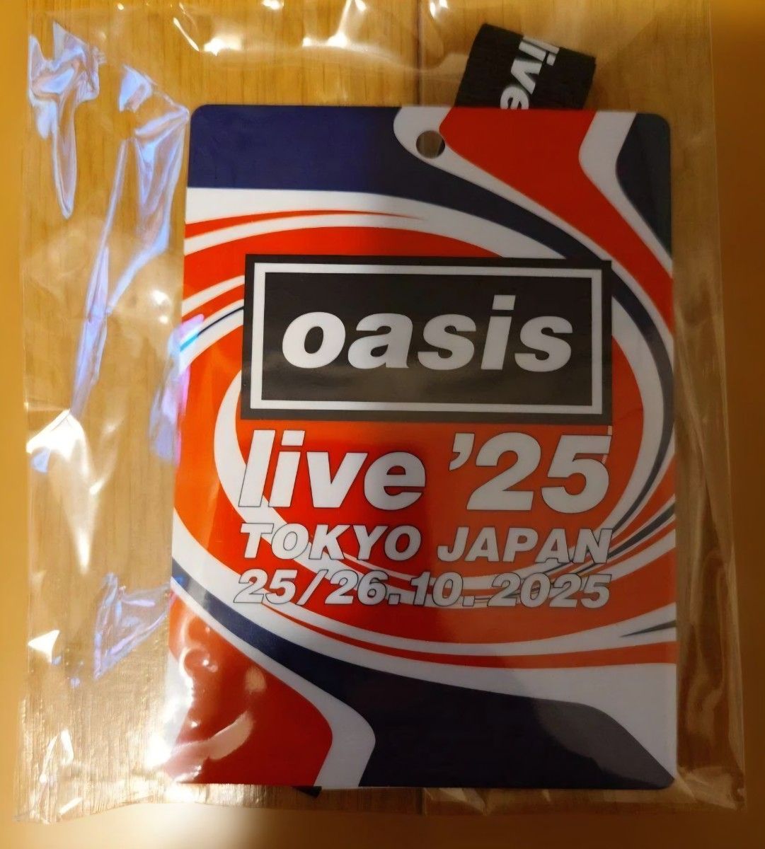 Oasis live '25のVIP特典グッズ トートバッグ キーホルダー ランヤード