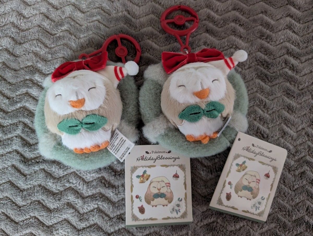 マスコット Pokemon Holiday Blessings モクロー クリスマス