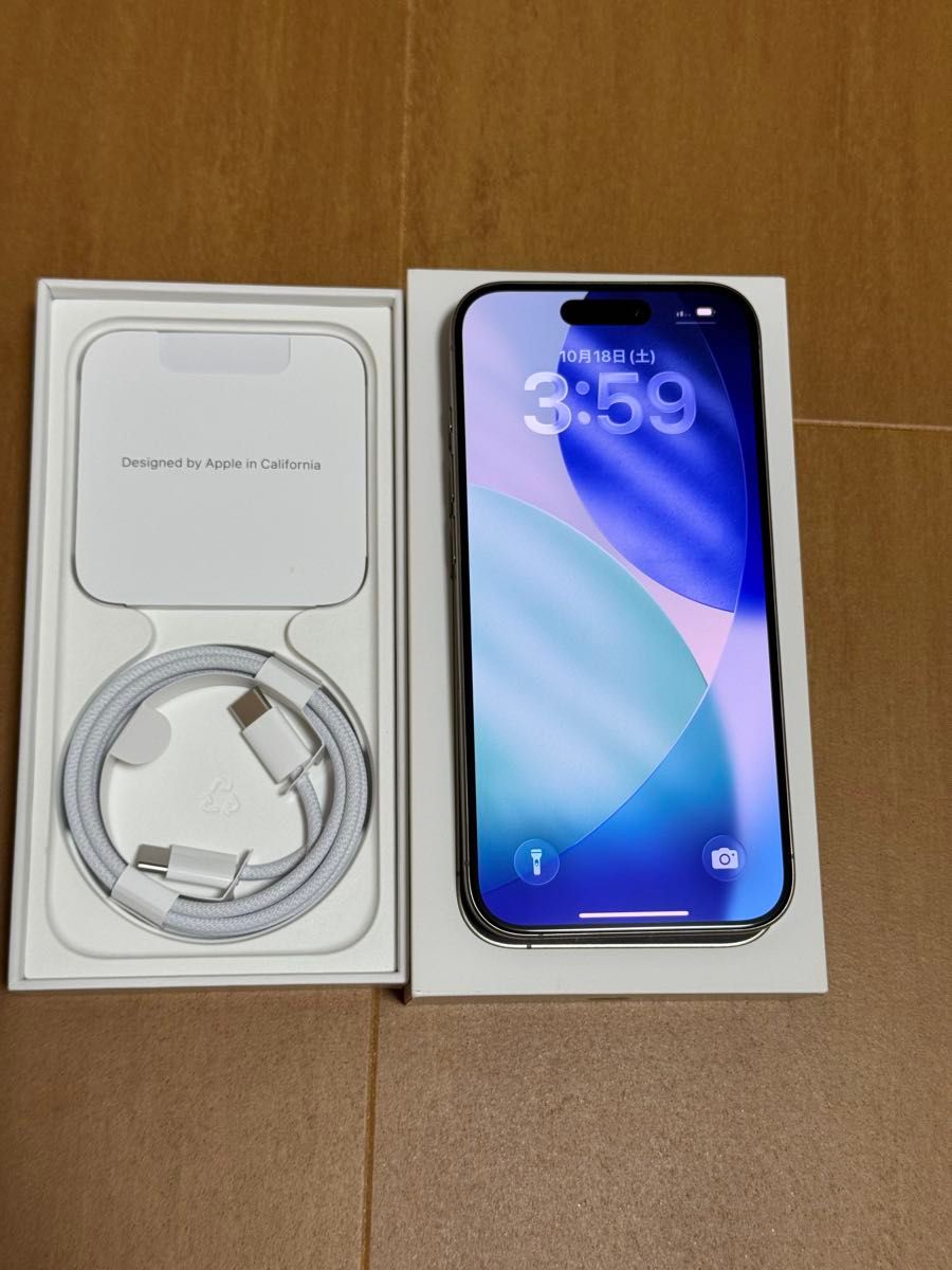 iPhone 15pro 512GB ナチュラルチタニウム SIMフリー｜Yahoo!フリマ