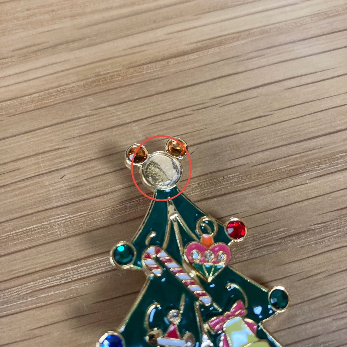 ディズニーストア クリスマスツリー ピンバッジ 2004年 非売品｜Yahoo