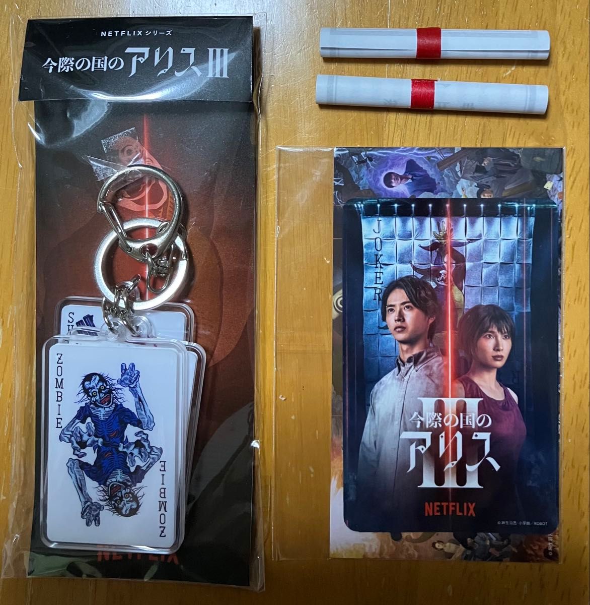 今際の国のアリス アクリルキーホルダー ゾンビ おみくじ｜Yahoo